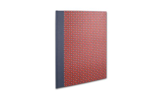 Red folder "Gretl", application folder, handmade